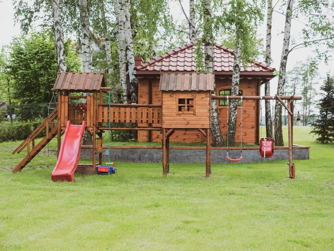 Domki Nad Jeziorem Kolonia Rybacka Eksteriør bilde